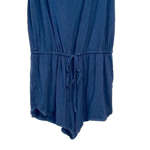 Navy Blue Tank Top Shorts Romper S - Picture 4 of 6